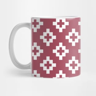 diamond pattern Mug